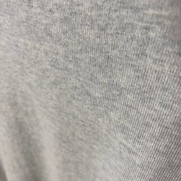 J Crew Factory Sweater Womens Size XXL Gray 100% Cotton Embroidered Hearts - Picture 13 of 16